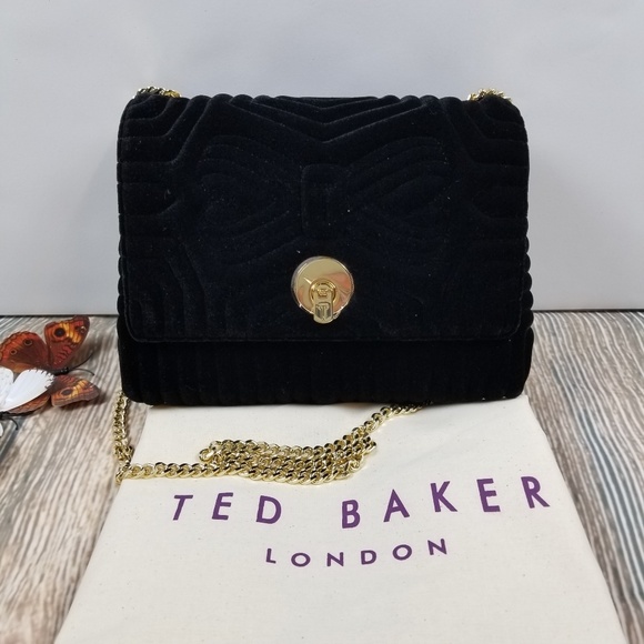 ted baker velvet bag